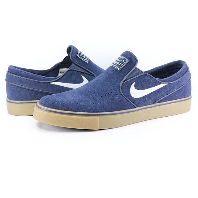 MEN Nike Shoes SB Zoom Stefan Janoski Slip-On - Obsidian/White-Gum 4 MEN Nike Shoes SB Zoom Stefan Janoski Slip-On - Obsidian/White-Gum