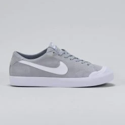 MEN Nike Shoes SB Zoom All Court CK - Wolf Grey/White