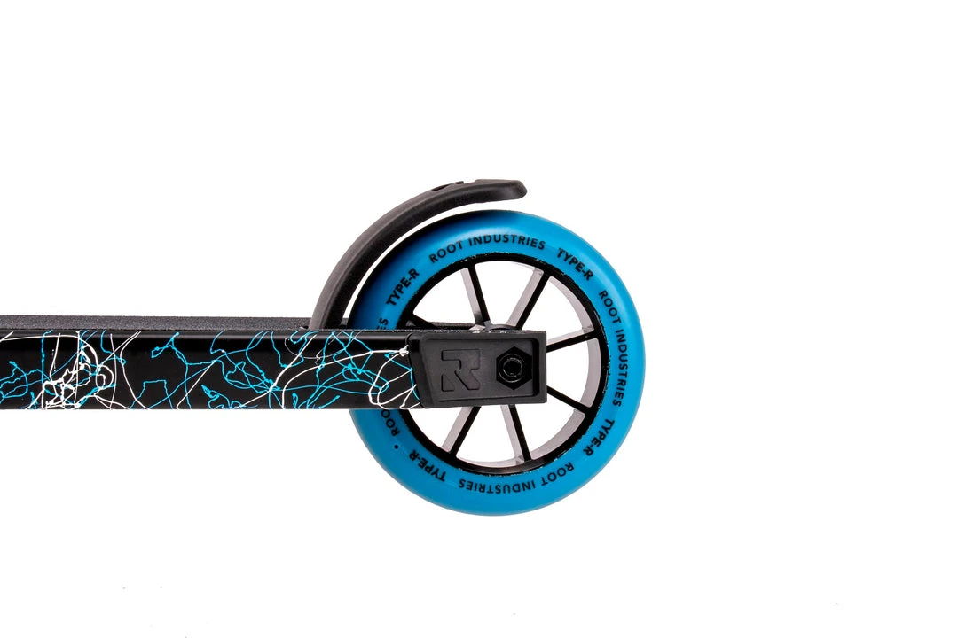 Root Industries Type R Complete Scooter - Black/Blue/White Complete Scooters 5 Root Industries Type R Complete Scooter - Black/Blue/White Complete Scooters