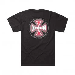 Lakai Indy Short Sleeve Tee - Black MEN