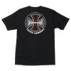Independent Converge Short Sleeve Mens T-Shirt - Black
