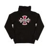Independent Streamer Pullover Hooded Youth Sweatshirt - Black MEN