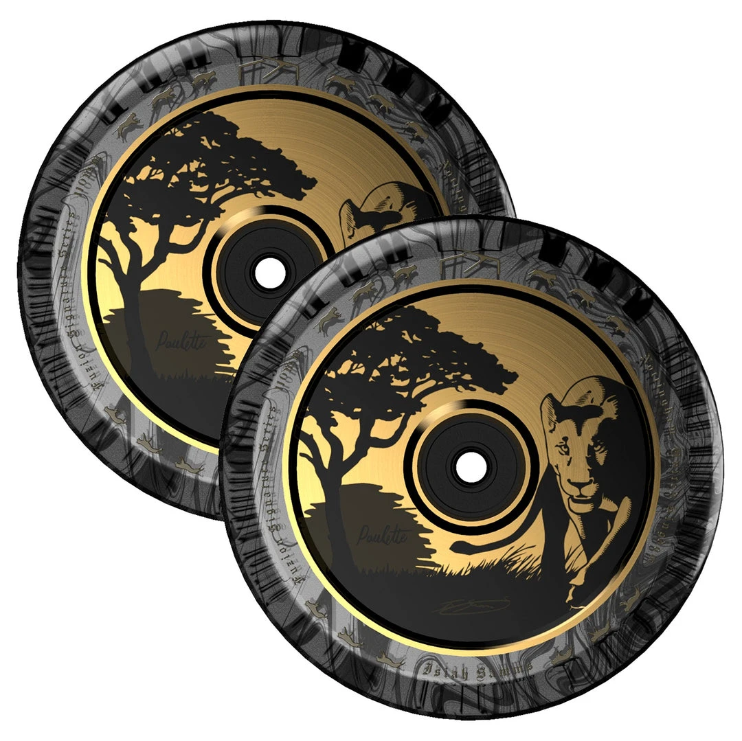 Fuzion Hollowcore Wheels 110mm - Isiah Samms Signature (Pair) 4 Fuzion Hollowcore Wheels 110mm - Isiah Samms Signature (Pair)