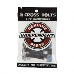 Independent Genuine Parts Cross Hardware 1.25" Phillips - Black