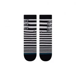 Stance Triple Stacked Crew Socks - Black