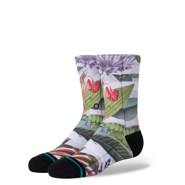 Stance Tropicoola Crew Socks - Purple 3 Stance Tropicoola Crew Socks - Purple