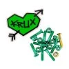 Krux Krome Hardware 1" Phillips - Green