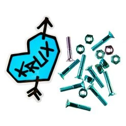 Krux Krome Hardware 1" Phillips - Blue/Lavendar