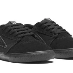 Lakai Shoes Griffin Kids - Black/Black Suede