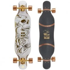 Dusters Kerby Longboard Complete 38.5" - Gold Foil LONGBOARDS