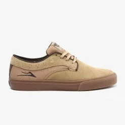 MEN Lakai Shoes Riley Hawk - Walnut Suede