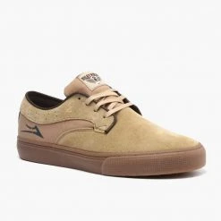 MEN Lakai Shoes Riley Hawk - Walnut Suede