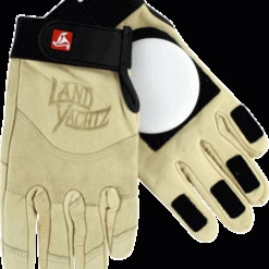Landyachtz Gloves Slide - Khaki Leather - Med. PROTECTIVE GEARS