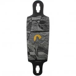 Decks Landyachtz Drop Cat 33 Seeker Longboard Deck - Black