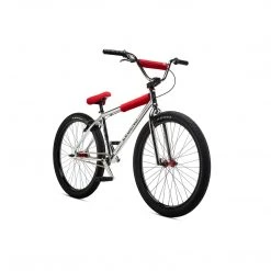 BMX Bikes DK Legend Retro Cruiser 26" Complete BMX Bike - Chrome/Red