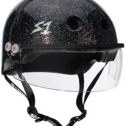 PROTECTIVE GEARS S1 Lifer Visor Gen 2 Helmet - Black Gloss Glitter