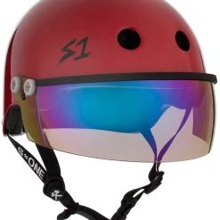 S1 Lifer Visor Gen 2 Helmet - Blood Red Gloss PROTECTIVE GEARS 11 S1 Lifer Visor Gen 2 Helmet - Blood Red Gloss PROTECTIVE GEARS