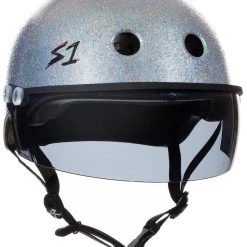 PROTECTIVE GEARS S1 Lifer Visor Gen 2 Helmet - Silver Gloss Glitter 12 PROTECTIVE GEARS S1 Lifer Visor Gen 2 Helmet - Silver Gloss Glitter