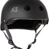 S1 Lifer Helmet - Black Matte/Grey Straps PROTECTIVE GEARS 1 S1 Lifer Helmet - Black Matte/Grey Straps PROTECTIVE GEARS