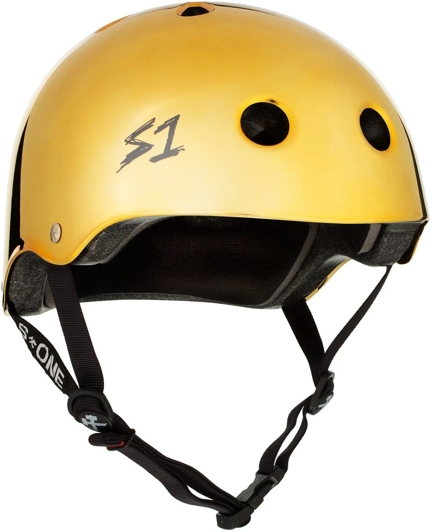 PROTECTIVE GEARS S1 Lifer Helmet - Gold Mirror PROTECTIVE GEARS S1 Lifer Helmet - Gold Mirror