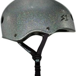 S1 Lifer Helmet - Silver Gloss Glitter PROTECTIVE GEARS