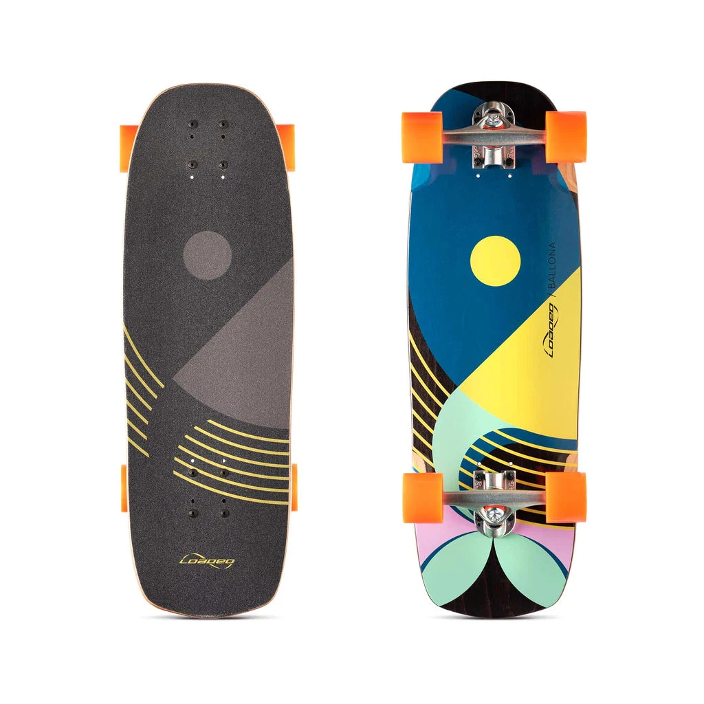 LONGBOARDS Loaded Ballona Willy Longboard Complete - Bright Blue/Yellow LONGBOARDS Loaded Ballona Willy Longboard Complete - Bright Blue/Yellow