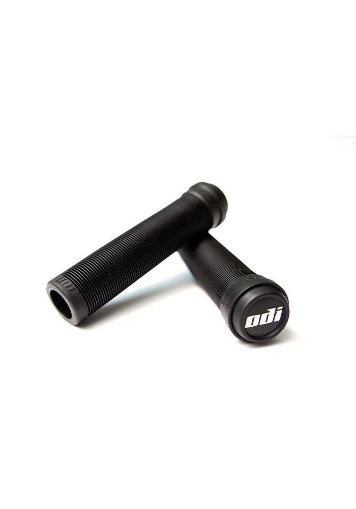 ODI Grips ODI Longneck Soft Flangeless Grips - Black ODI Grips ODI Longneck Soft Flangeless Grips - Black