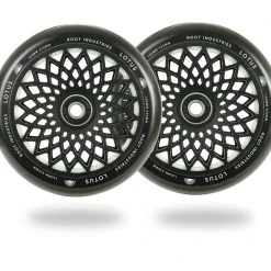 Root Industries 120mm X 30mm Lotus Wheels - Black (Pair)
