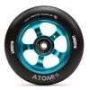 Lucky Scooters Lucky Scooter Wheel 2016 Atom 110mm - Teal/Black (Pair)