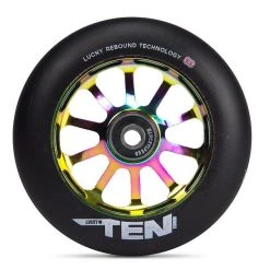 Lucky Scooters Lucky Scooter Wheel 2016 TEN 110mm - NeoChrome/Black (Pair) Wheels