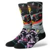 Stance Warped Pilot Crew Socks - Black 2 Stance Warped Pilot Crew Socks - Black