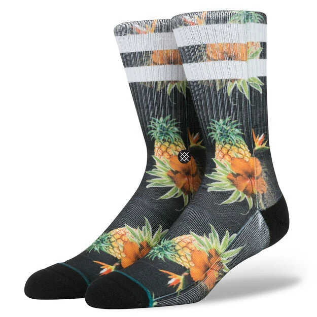 Stance Canary Express Crew Socks - Black Stance Canary Express Crew Socks - Black