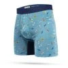 MEN Stance Localism Boxer Brief Underwear - Blue Heather 1 MEN Stance Localism Boxer Brief Underwear - Blue Heather