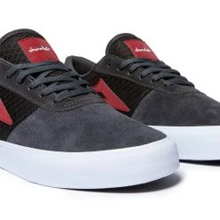Lakai Shoes Manchester SMU - Grey/Reflective Suede