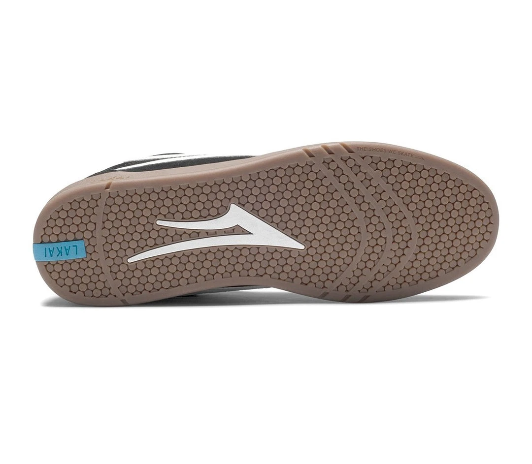 Lakai Shoes Manchester XLK - Black/Gum Suede MEN 6 Lakai Shoes Manchester XLK - Black/Gum Suede MEN