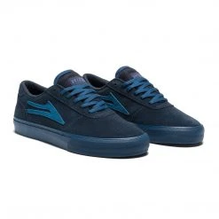 MEN Lakai Shoes Manchester - Navy/Navy Suede