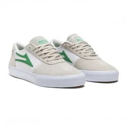 Lakai Shoes Manchester - White/Grass Suede MEN 7 Lakai Shoes Manchester - White/Grass Suede MEN