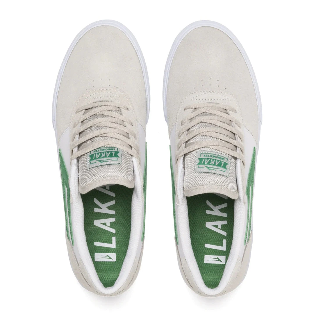 Lakai Shoes Manchester - White/Grass Suede MEN 5 Lakai Shoes Manchester - White/Grass Suede MEN