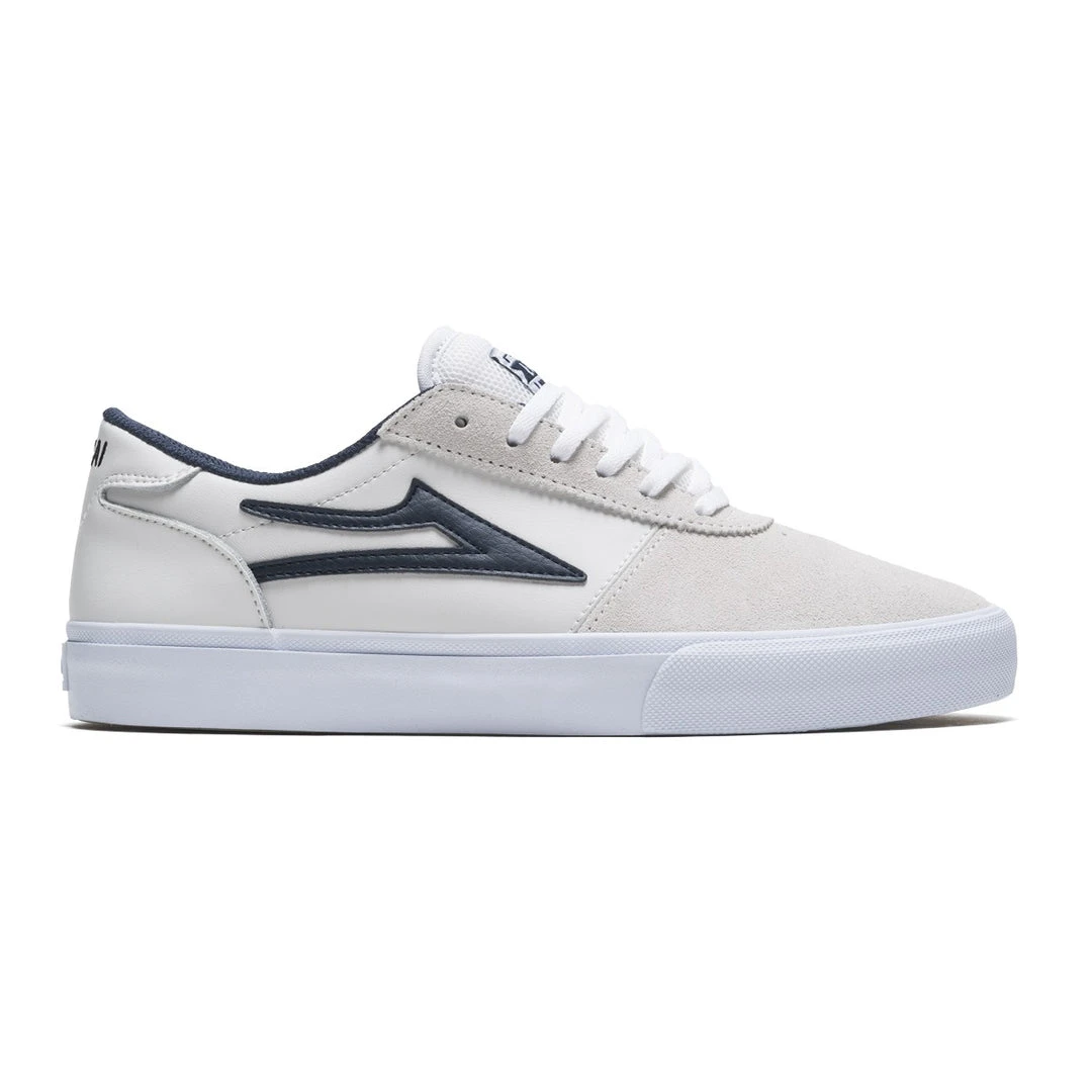 Lakai Shoes Manchester - White/Navy Suede 3 Lakai Shoes Manchester - White/Navy Suede