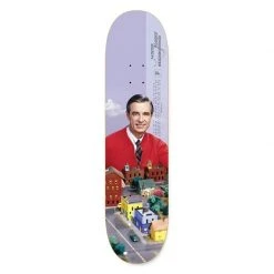 Primitive Mister Rogers Neighborhood Skateboard Deck - 8.25" Multi Decks
