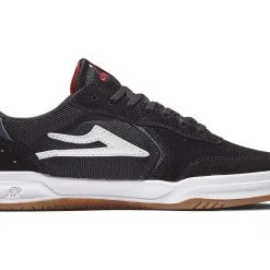 Lakai Shoes Atlantic - Black/Yellow Suede