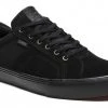 Lakai Shoes Flaco - Black/Black Suede MEN