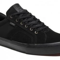 Lakai Shoes Flaco - Black/Black Suede MEN