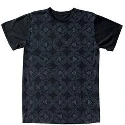 Matix Tee Edo Pattern Organic - Black