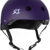 PROTECTIVE GEARS S1 Mega Lifer Helmet - Purple Matte