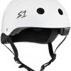 S1 Mega Lifer Helmet - White Gloss