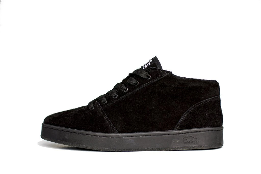 SCg Shoes Mid Suede - Black/Black 3 SCg Shoes Mid Suede - Black/Black
