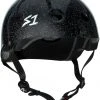 S1 Mini Lifer Helmet - Black Gloss Glitter PROTECTIVE GEARS