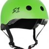 S1 Mini Lifer Helmet - Bright Green Matte PROTECTIVE GEARS