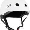 PROTECTIVE GEARS S1 Mini Lifer Helmet - White Gloss 2 PROTECTIVE GEARS S1 Mini Lifer Helmet - White Gloss